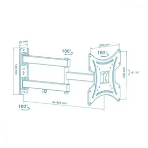 Настінне кріплення Walfix R-353W Настінне кріплення Walfix R-353W