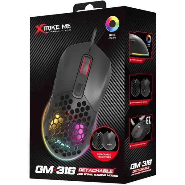 Миша XTRIKE ME GM-316 Black