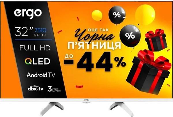 Телевізор ERGO 32JFQ7510