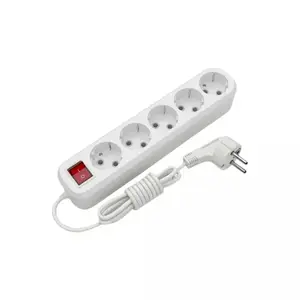 Подовжувач Electrum SB-5E 5гн. 3м. с заземл.+выкл. (C-ES-1814) Подовжувач Electrum SB-5E 5гн. 3м. с заземл.+выкл. (C-ES-1814)