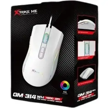 Миша XTRIKE ME GM-314 White (GM-314WH)