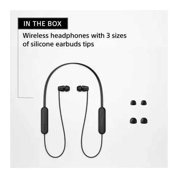 Навушники з мікрофоном Sony Sony WI-C100 Beige (WIC100C.CE7)