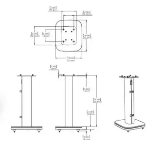 Стійка для акустичної системи JBL Подставка JBLHDIFSBLK Стійка для акустичної системи JBL Подставка JBLHDIFSBLK