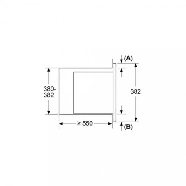 Мікрохвильовка з грилем Bosch BEL653MS3