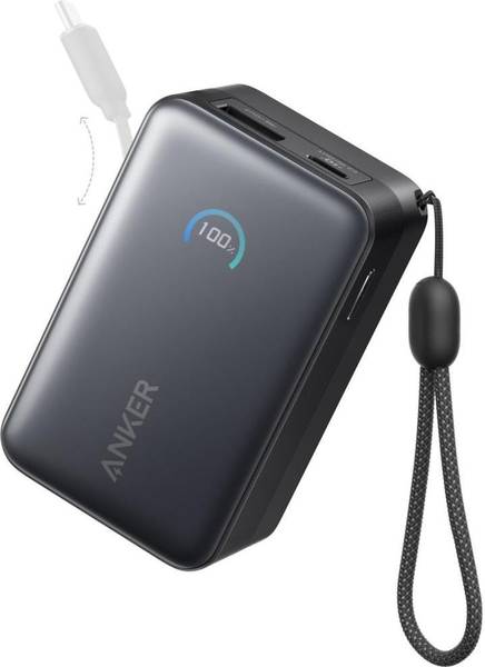 Зовнішній акумулятор (павербанк) Anker Nano 10000 mAh Black (A1638H11)