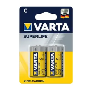 Батарейка Varta C bat Carbon-Zinc 2шт SUPERLIFE (02014101412) Батарейка Varta C bat Carbon-Zinc 2шт SUPERLIFE (02014101412)