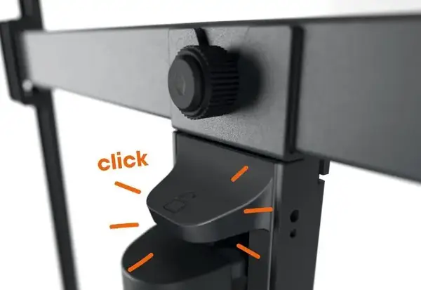 Настінне кріплення 44-77 VOGELS TVM 3623 Black (6816011)