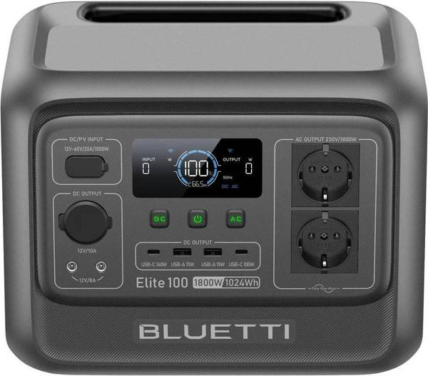 Зарядная станция BLUETTI Elite 100 V2 (P-EL100V2-EU-GY-BL-010)