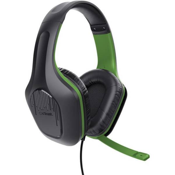 Навушники з мікрофоном Trust GXT 415X Zirox Black/Green (24994)