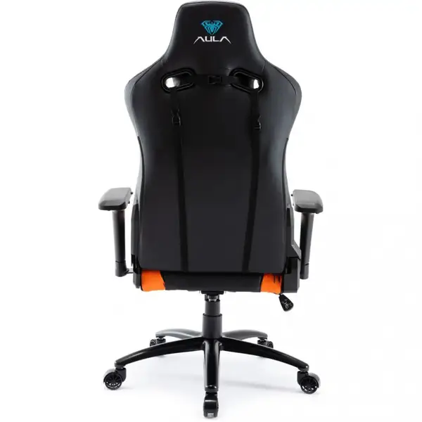 Комп'ютерне крісло для геймера AULA F1031 Black/Orange