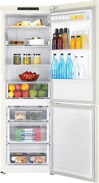 Холодильник з морозильною камерою Samsung RB33J3000EL