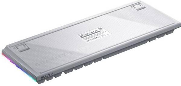 Клавіатура HATOR Gravity X TKL White US Layout (HTK551US)