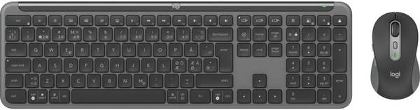 Комплект (клавіатура, миша) Logitech Signature Slim Combo MK950 for Business Graphite (920-012508)