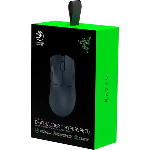Миша Razer DeathAdder V3 HyperSpeed Black (RZ01-05140100-R3G1)
