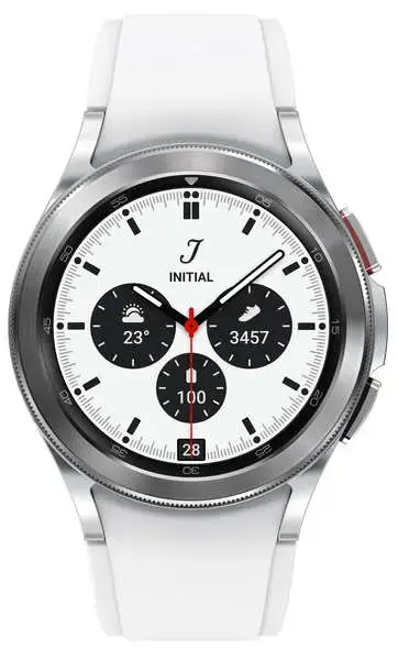 Смарт-часы Samsung Galaxy Watch 4 Classic 42mm (BT) Silver (SM-R880NZSASEK)