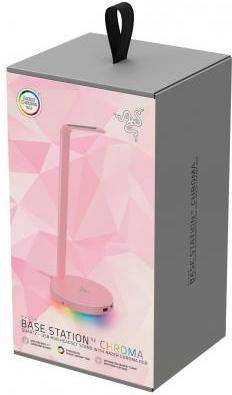Підставка для навушників Razer Base Station V2 Chroma Quartz (RC21-01510200-R3M1)