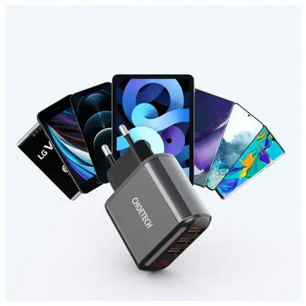 Мережевий зарядний пристрій Choetech Q5009-EU