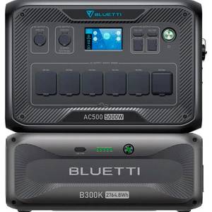 Зарядна станція BLUETTI AC500 + B300K Expansion Battery Зарядна станція BLUETTI AC500 + B300K Expansion Battery