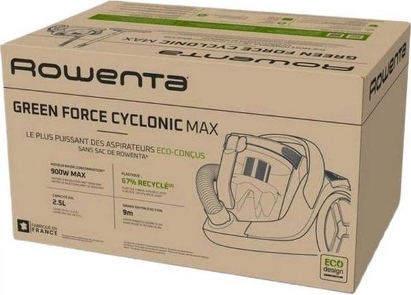 Пилосос безмішковий Rowenta Green Force Cyclonic Max RO7B13EA