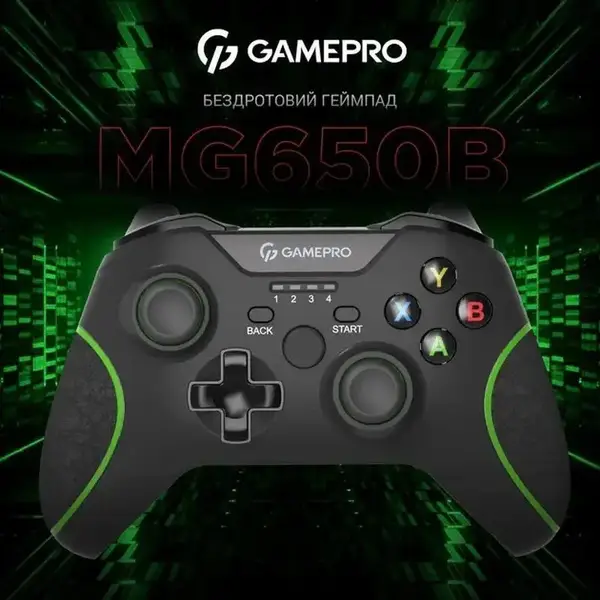 Геймпад GamePro MG650B Black-Green