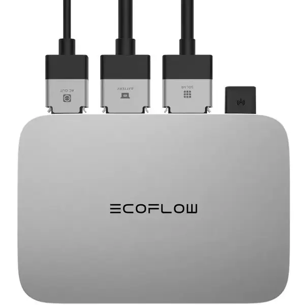 Мережевий сонячний інвертор (on-grid) EcoFlow PowerStream Microinverter 600W (EFPowerStreamMI-EU-600W)