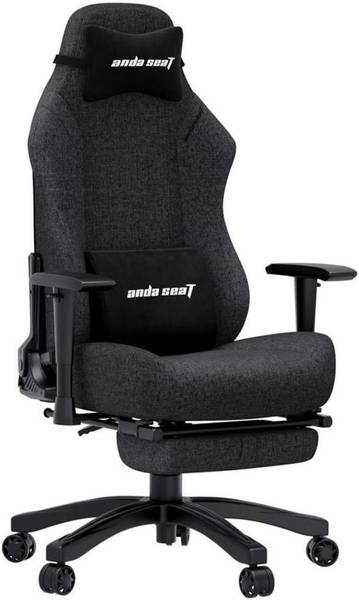 Комп'ютерне крісло для геймера Anda Seat Luna Pro L Dark Gray Fabric (AD18T-44-GB-F)