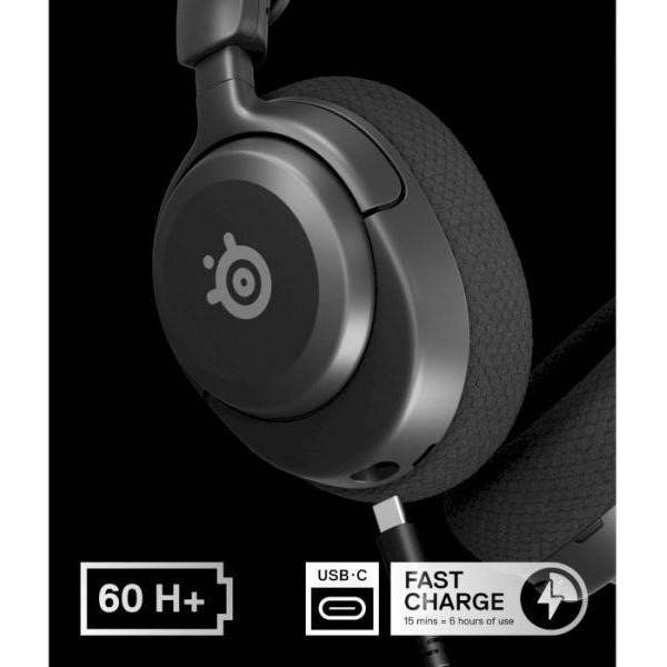 Навушники з мікрофоном SteelSeries Arctis Nova 5 Black (61670)