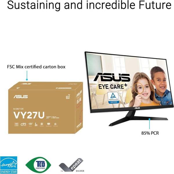 Монітор ASUS VY27UQ (90LM09U3-B01170)