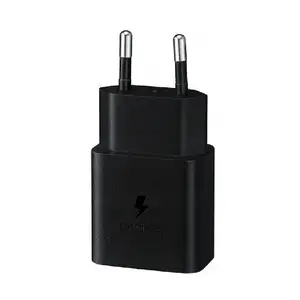 Сетевое зарядное устройство для Samsung 15W PD Power Adapter (w/o cable) Black (EP-T1510NBE) Сетевое зарядное устройство для Samsung 15W PD Power Adapter (w/o cable) Black (EP-T1510NBE)