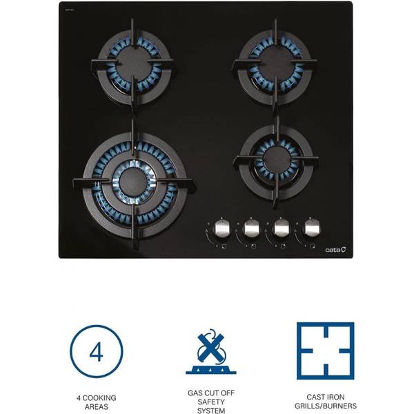 Газова варильна поверхня Cata CCI 6031 BK