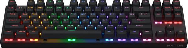 Клавіатура HATOR Icefall Mecha TKL wireless Rainbow Black (HTK287UA)