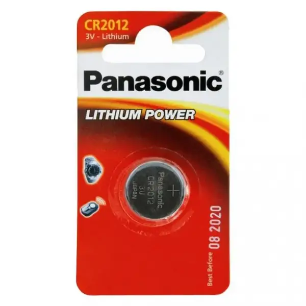 Батарейка Panasonic CR-2012 bat(3B) Lithium 1шт (CR-2012EL/1B)