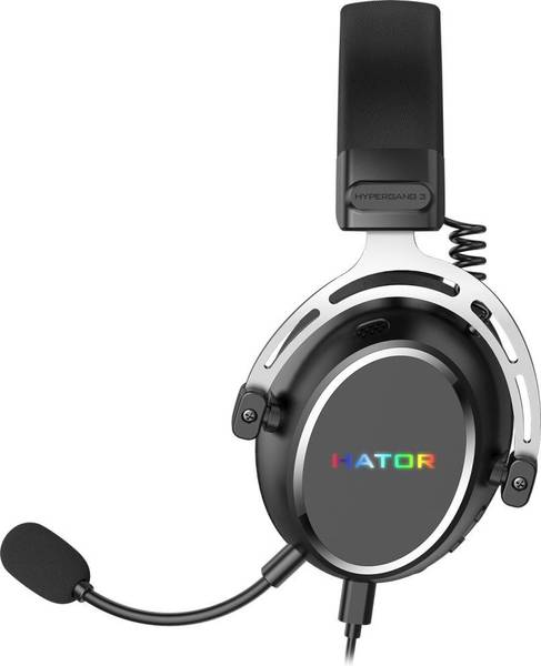 Навушники з мікрофоном HATOR HYPERGANG 3 Hi-Res Black (ESH50)