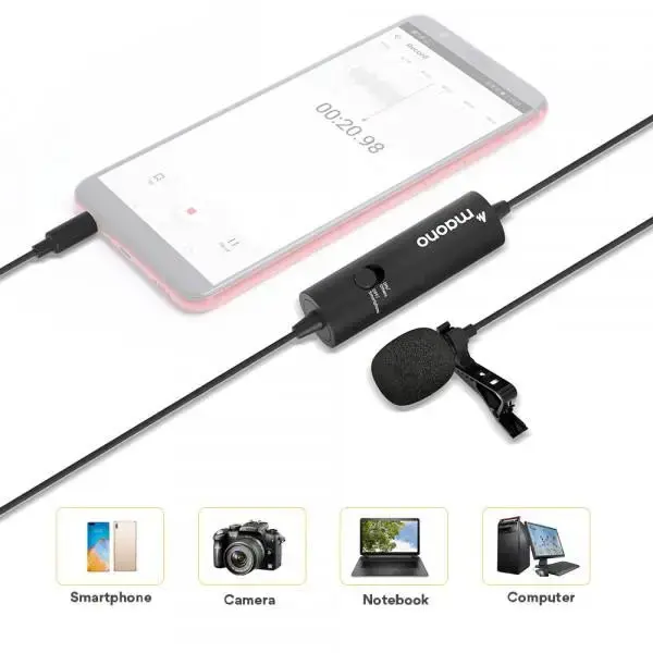 Мікрофон петличний 2E AU-100 (2E-ML010)