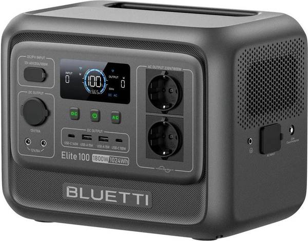 Зарядная станция BLUETTI Elite 100 V2 (P-EL100V2-EU-GY-BL-010)