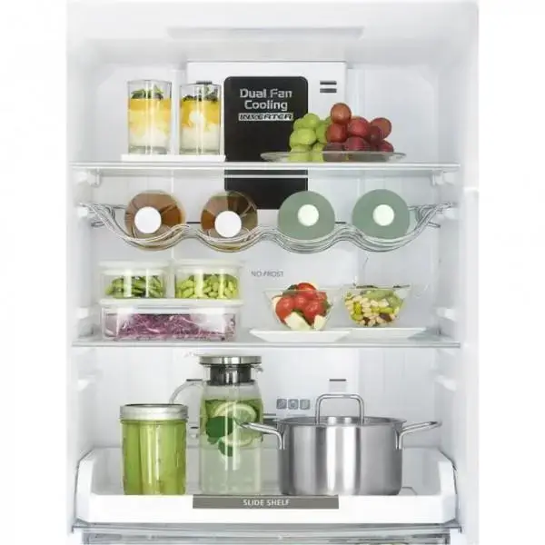 Холодильник з морозильною камерою Hitachi R-BG410PUC6XGPW