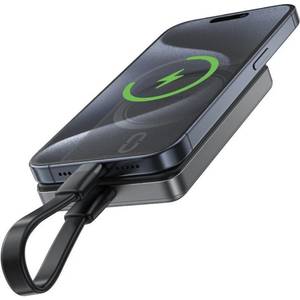 Наружный аккумулятор (Power Bank) Acefast M12 10000mAh 20W Black Наружный аккумулятор (Power Bank) Acefast M12 10000mAh 20W Black