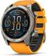 Смарт-годинник Garmin Fenix 8 47mm AMOLED Sapphire Titanium w. Spark Orange/Graphite Silicone Band (010-02904-10/11/19)
