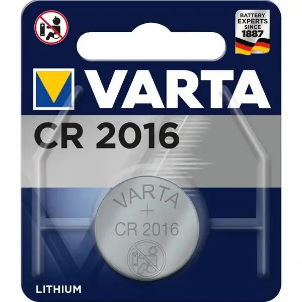 Батарейка Varta CR-2016 bat(3B) Lithium 1шт (06016101401)