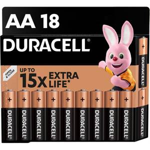 Батарейка Duracell AA bat Alkaline 18шт (5006192)