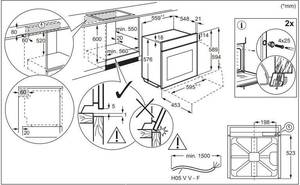 Духовка електрична Electrolux LOE8F38Z