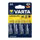 Батарейка Varta AA bat Alkaline 4шт LONGLIFE EXTRA (04106101414)