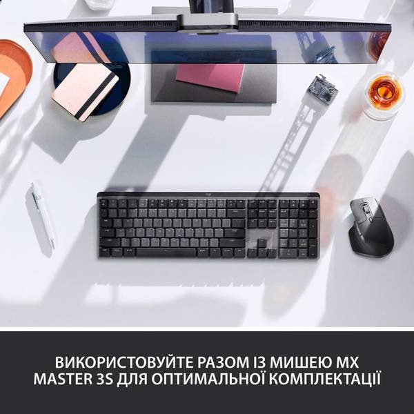 Клавіатура Logitech MX Mechanical Wireless Keyboard (920-010757)