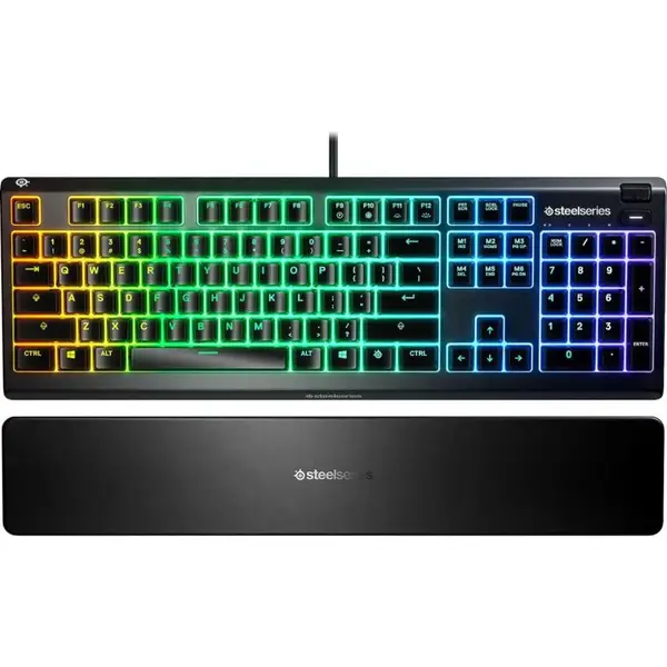 Клавіатура SteelSeries Apex 3 UA (64795)