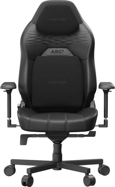 Комп'ютерне крісло для геймера HATOR Arc 3 S PU Black (HTC3400S)