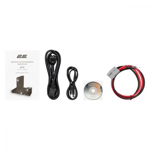 Линейно-интерактивное ИБП 2E PS500L, 500VA/300W, на внешние АКБ 12В, 2xSchuko+1xC13 (2E-PS500L)