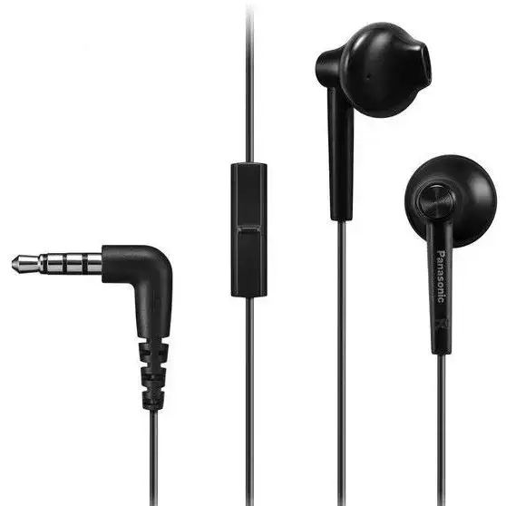 Навушники з мікрофоном Panasonic RP-TCM55GC-K Black