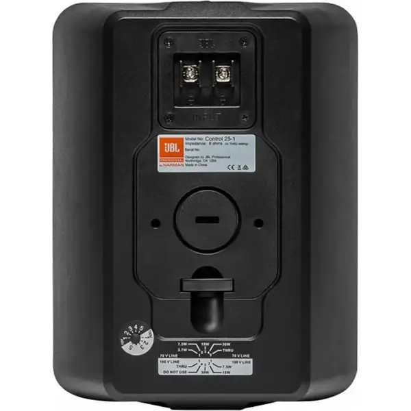 Трансляційна акустична система JBL Control 25-1 Black