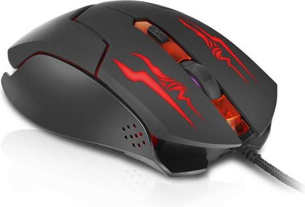 Миша REAL-EL RM-520 Gaming Black (EL123200020)