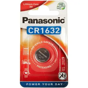 Батарейка Panasonic CR-1632 bat(3B) Lithium 1шт (CR-1632EL/1B)